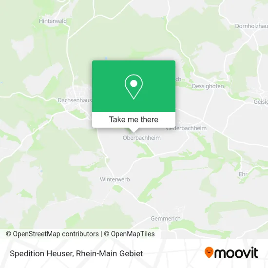 Spedition Heuser map