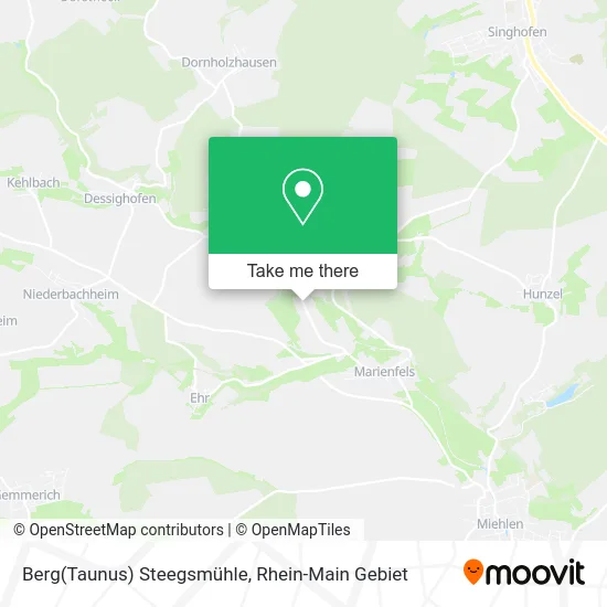 Карта Berg(Taunus) Steegsmühle