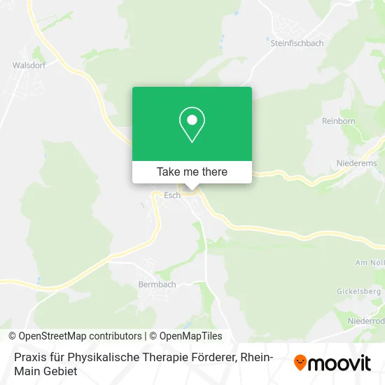 Карта Praxis für Physikalische Therapie Förderer