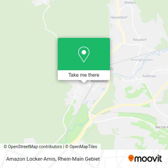 Карта Amazon Locker-Amis