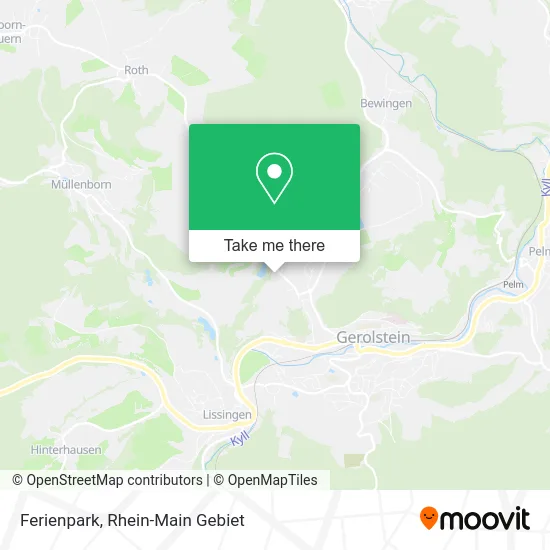 Карта Ferienpark