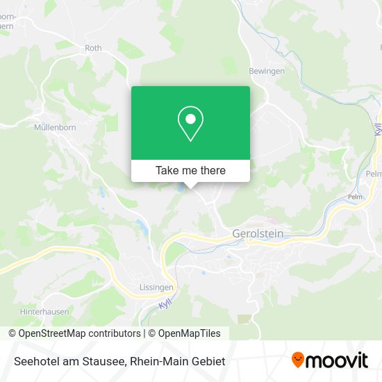 Карта Seehotel am Stausee