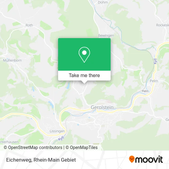 Карта Eichenweg