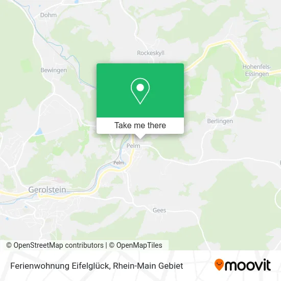 Карта Ferienwohnung Eifelglück
