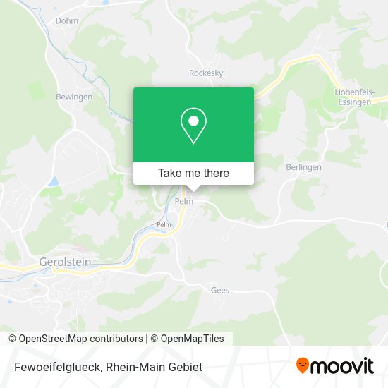 Карта Fewoeifelglueck