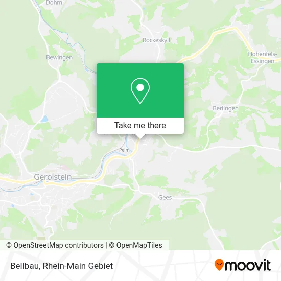 Bellbau map