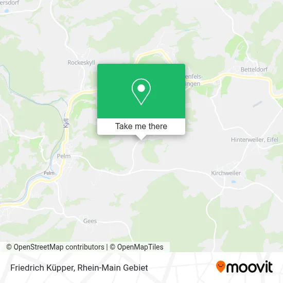 Friedrich Küpper map