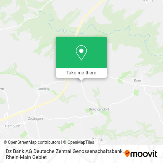 Карта Dz Bank AG Deutsche Zentral Genossenschaftsbank