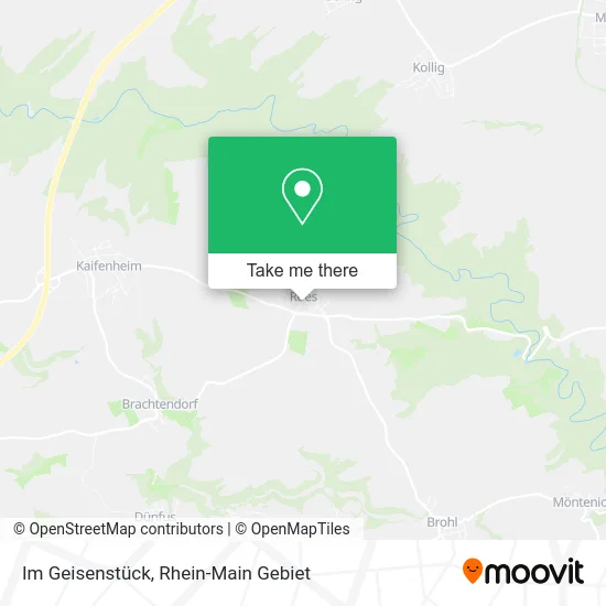 Im Geisenstück map