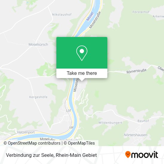 Карта Verbindung zur Seele