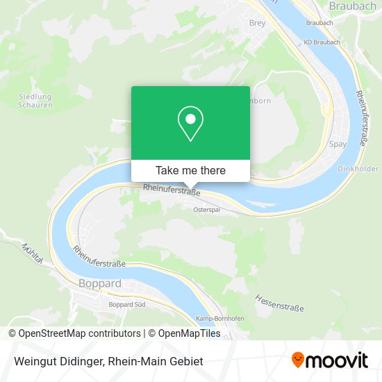 Карта Weingut Didinger