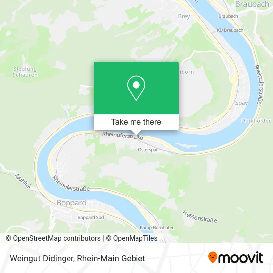 Карта Weingut Didinger