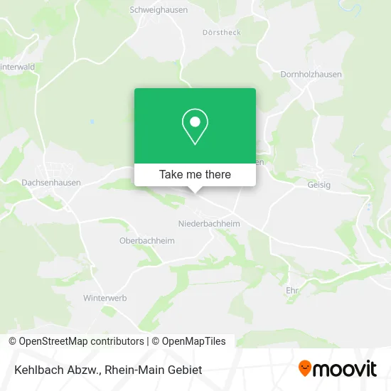 Карта Kehlbach Abzw.