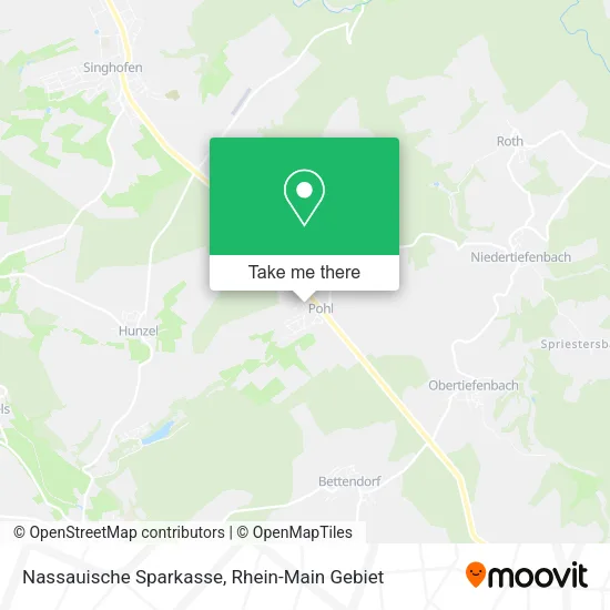 Карта Nassauische Sparkasse