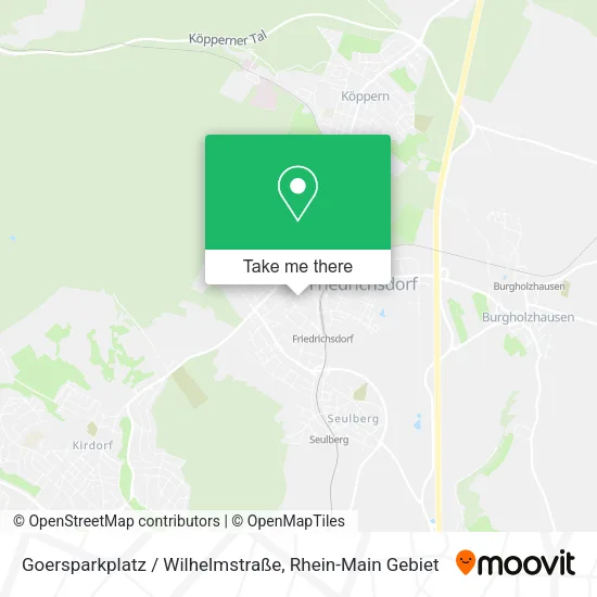 Карта Goersparkplatz / Wilhelmstraße