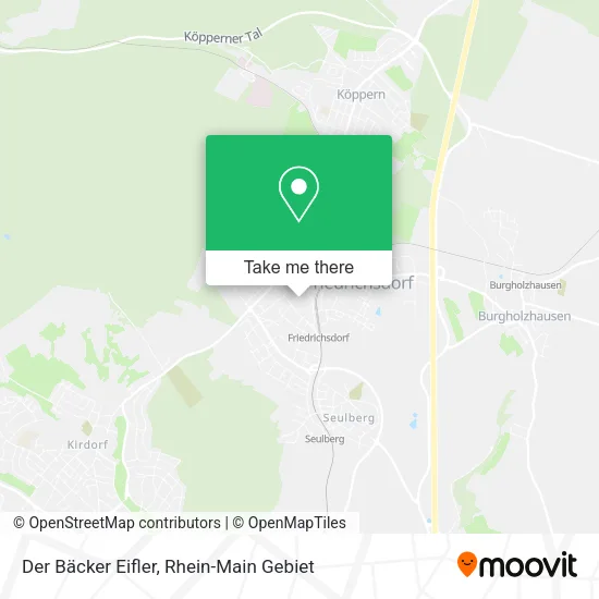 Карта Der Bäcker Eifler