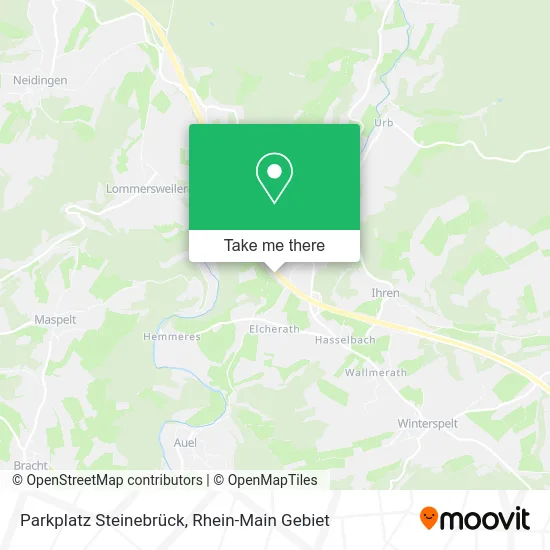 Карта Parkplatz Steinebrück