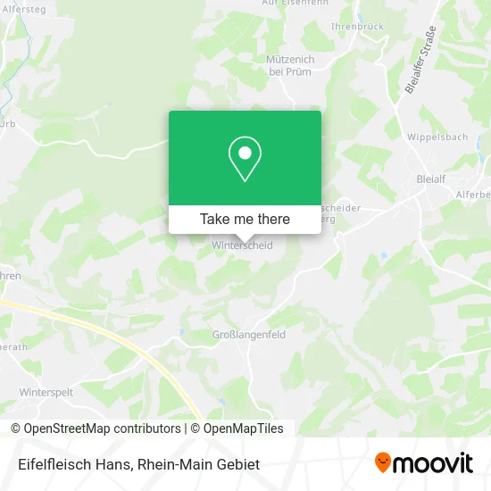 Карта Eifelfleisch Hans