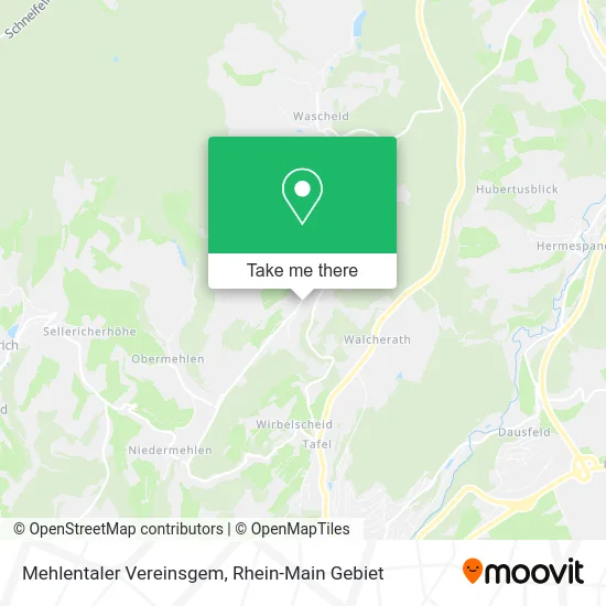 Карта Mehlentaler Vereinsgem