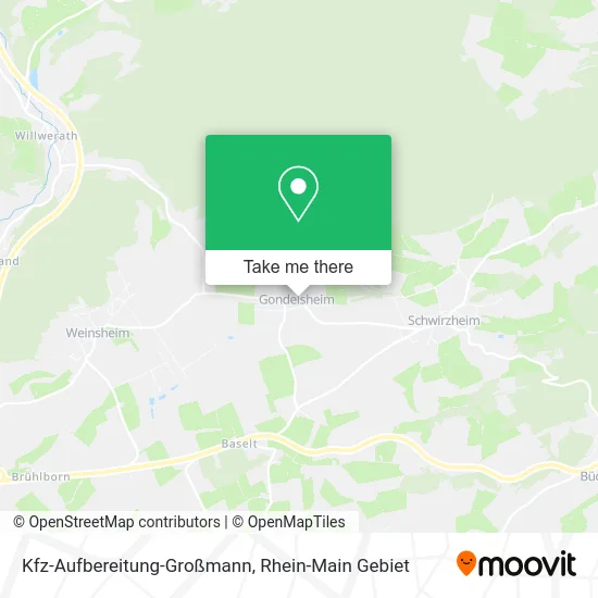 Карта Kfz-Aufbereitung-Großmann