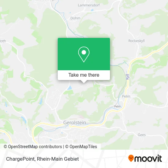 Карта ChargePoint