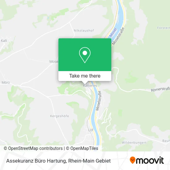 Карта Assekuranz Büro Hartung