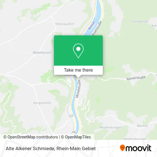 Карта Alte Alkener Schmiede