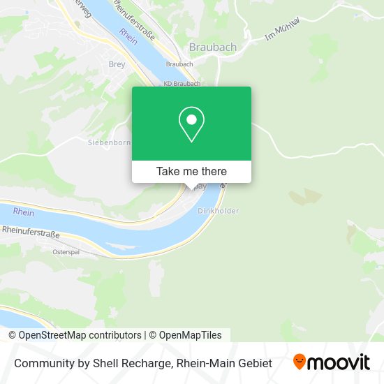 Community by Shell Recharge map