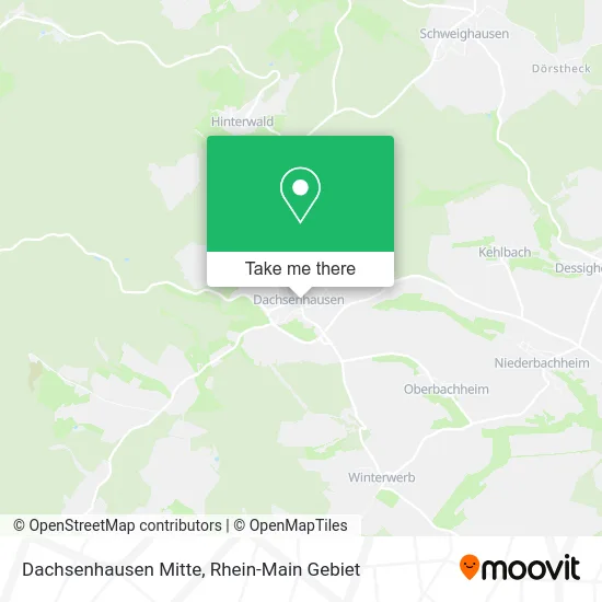 Карта Dachsenhausen Mitte