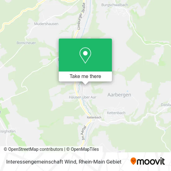 Карта Interessengemeinschaft Wind