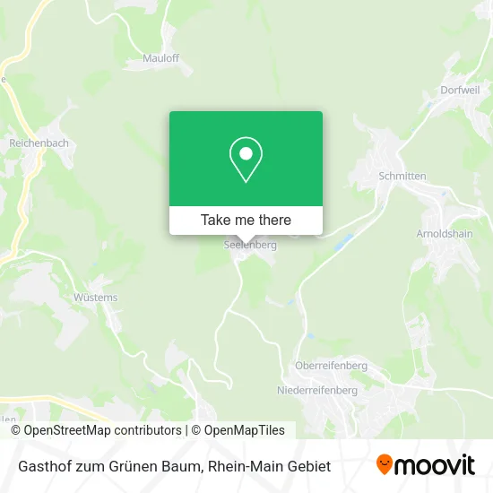 Карта Gasthof zum Grünen Baum