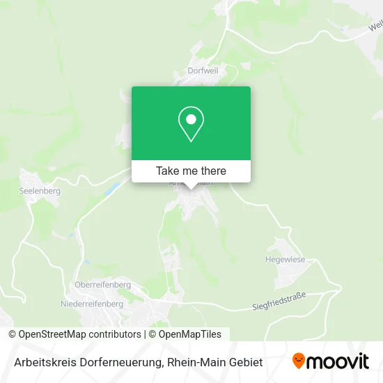 Карта Arbeitskreis Dorferneuerung