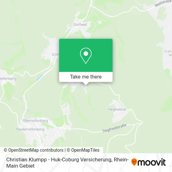 Карта Christian Klumpp - Huk-Coburg Versicherung