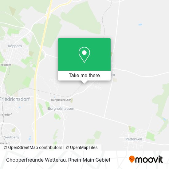 Карта Chopperfreunde Wetterau