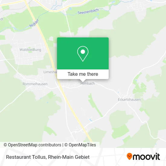 Карта Restaurant Tollus