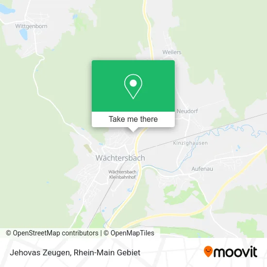 Карта Jehovas Zeugen