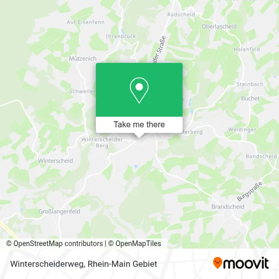Winterscheiderweg map