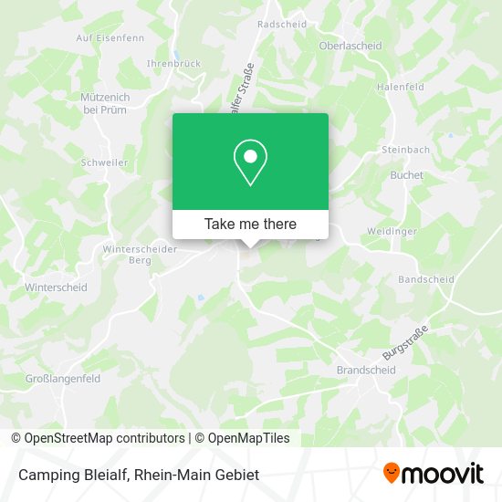 Карта Camping Bleialf