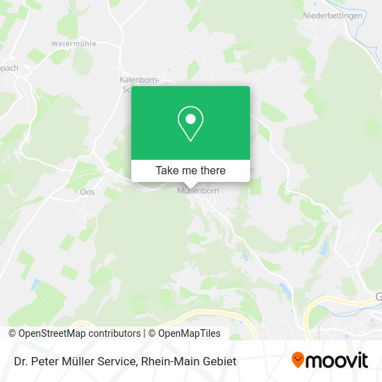 Карта Dr. Peter Müller Service