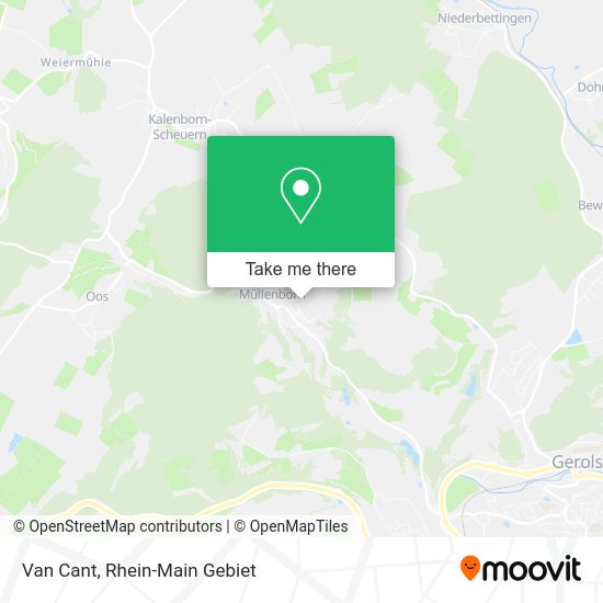 Карта Van Cant