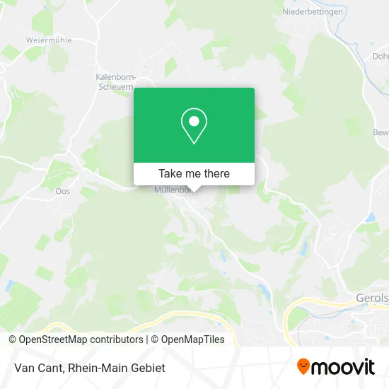 Карта Van Cant