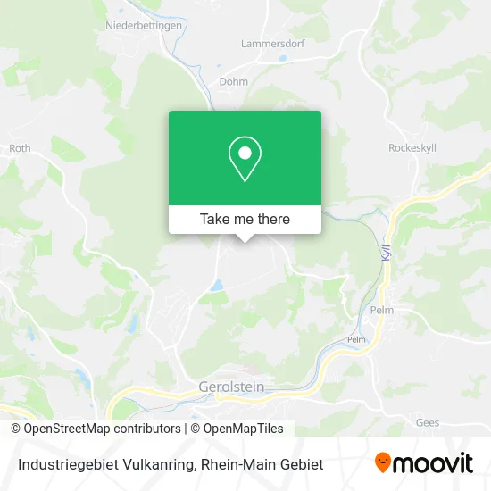 Карта Industriegebiet Vulkanring
