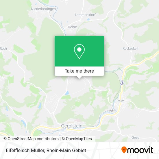 Карта Eifelfleisch Müller
