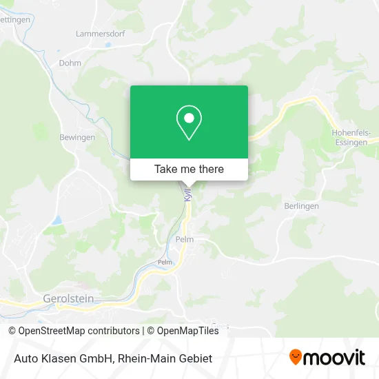 Auto Klasen GmbH map