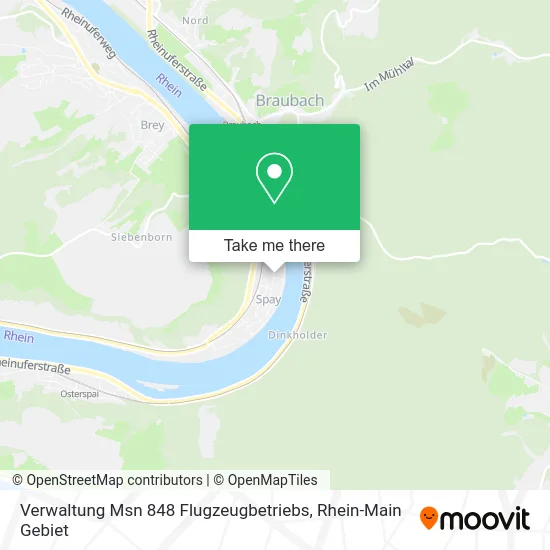 Карта Verwaltung Msn 848 Flugzeugbetriebs