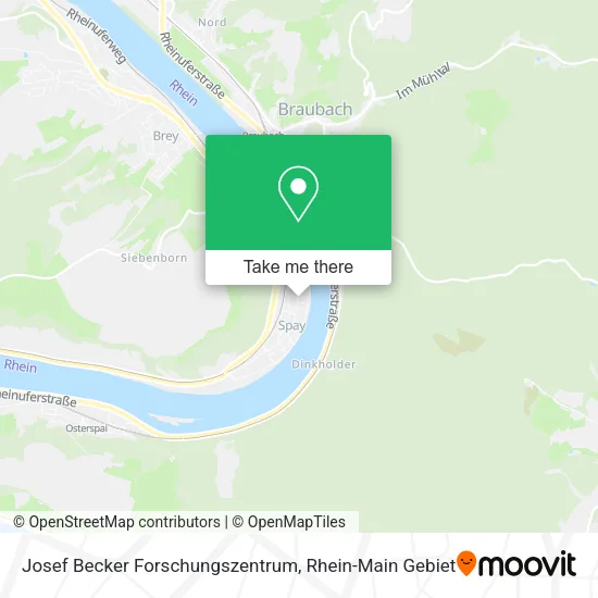 Josef Becker Forschungszentrum map