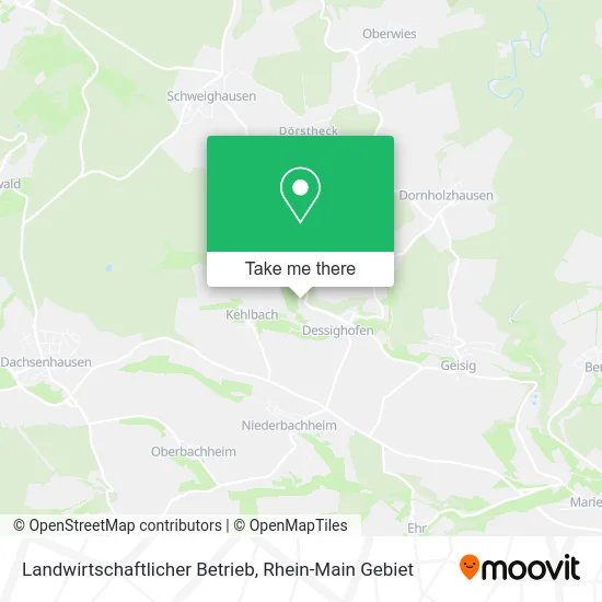 Карта Landwirtschaftlicher Betrieb