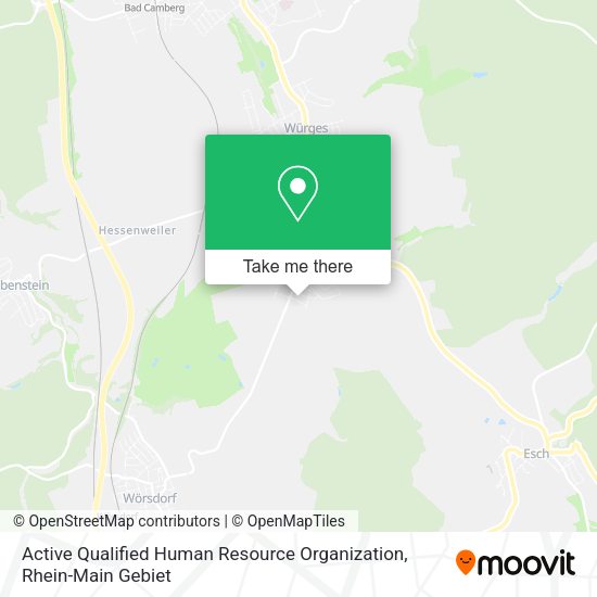 Карта Active Qualified Human Resource Organization