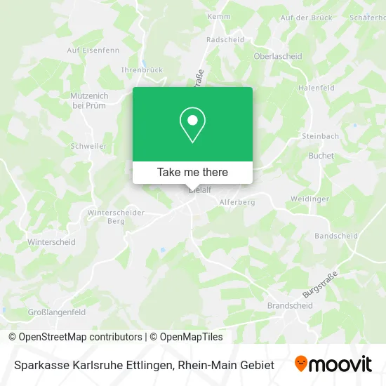 Карта Sparkasse Karlsruhe Ettlingen