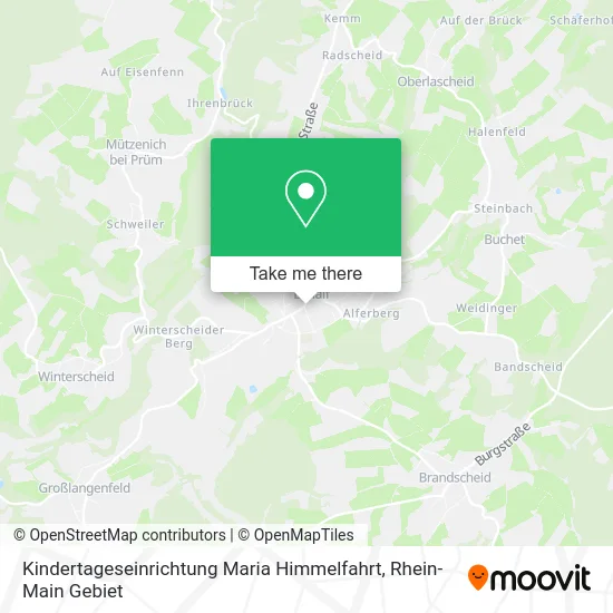 Карта Kindertageseinrichtung Maria Himmelfahrt